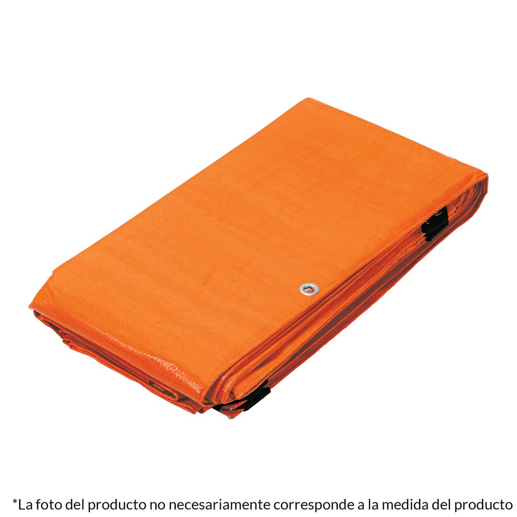 Lona 3 x 6 m, naranja, Pretul