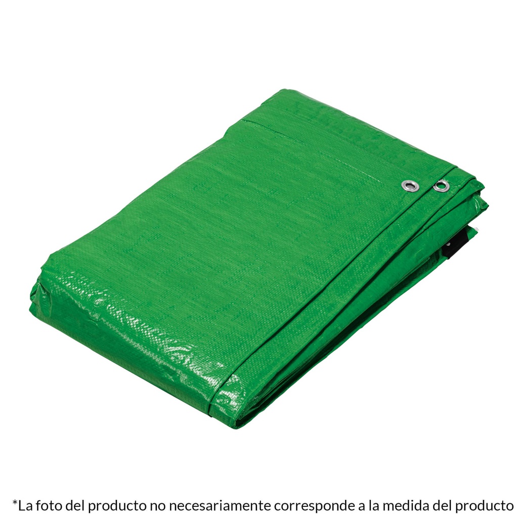 Lona 6 x 9 m, verde, Pretul