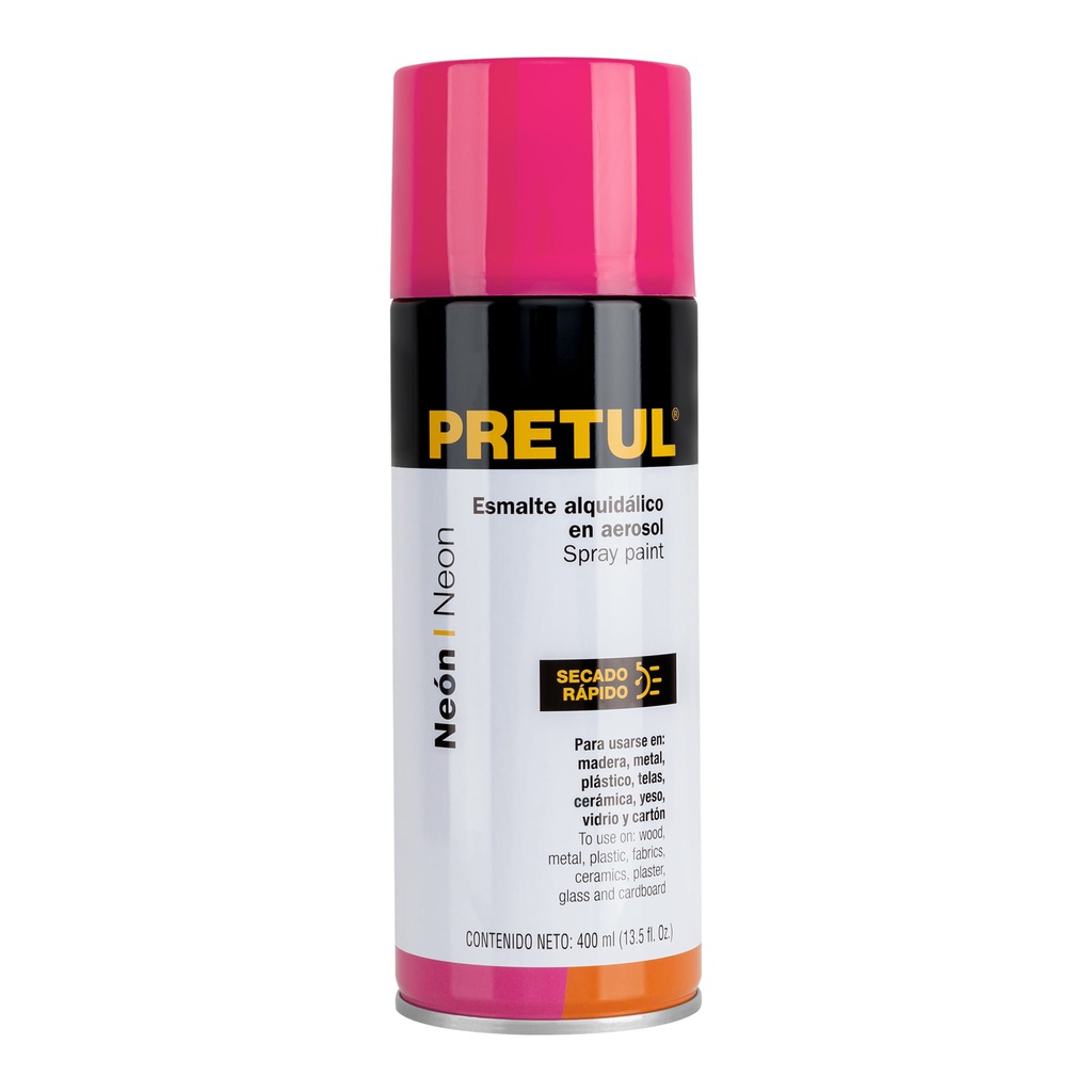 Pintura en aerosol, rosa neon, 400 ml, Pretul