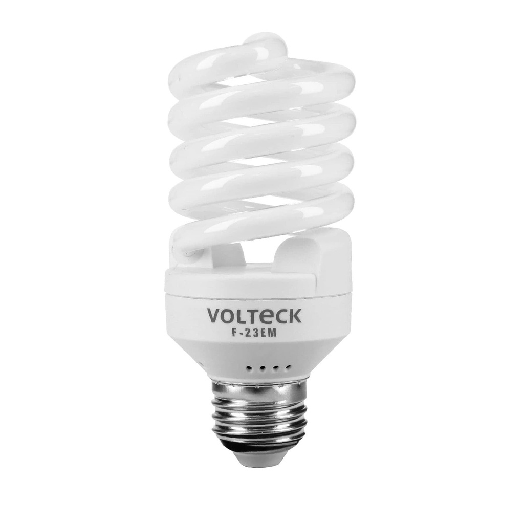 Lampara espiral mini T2 23 W luz de dia en blister, Volteck