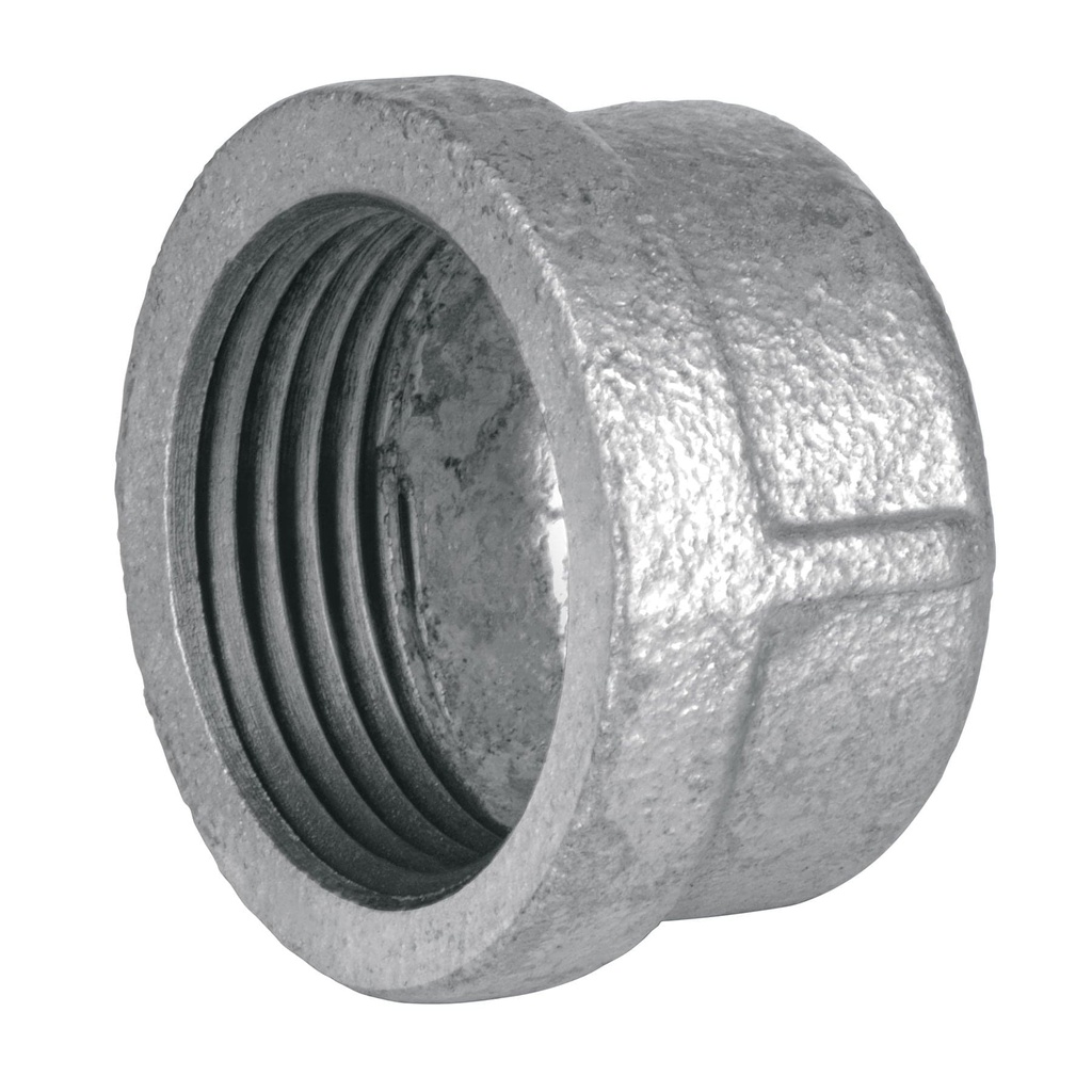 Tapon hembra 3/4' de acero galvanizado, Foset