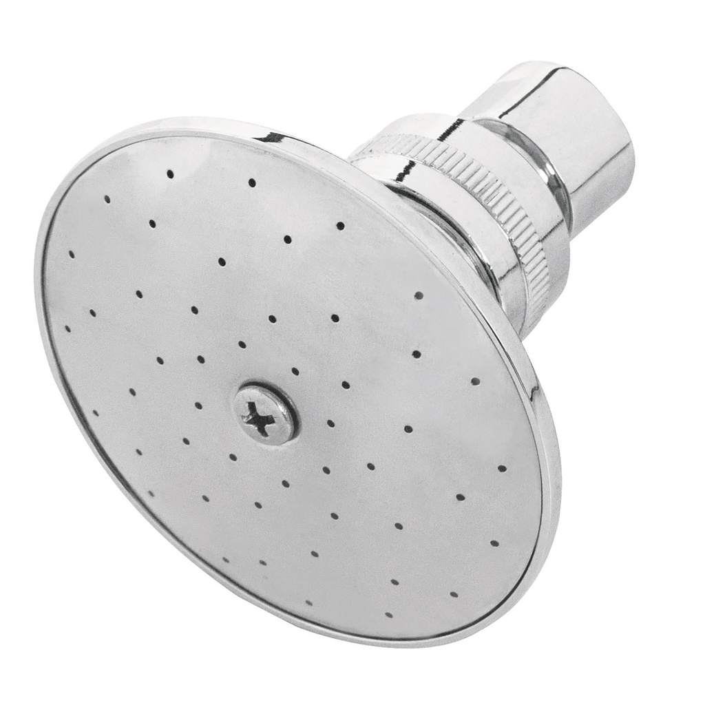 Regadera redonda metalica 3' sin brazo, Foset Aqua