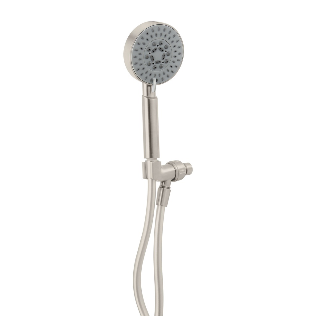 Regadera satin de telefono 4' con soporte, Foset Element