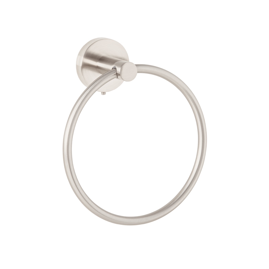 Toallero argolla metalico acabado satin, Foset Tubig
