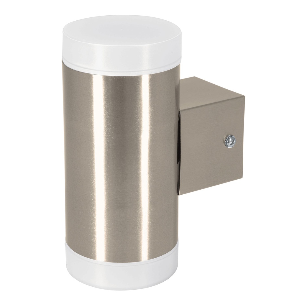 Arbotante decorativo de LED 10 W 2 spots luz calida, Volteck