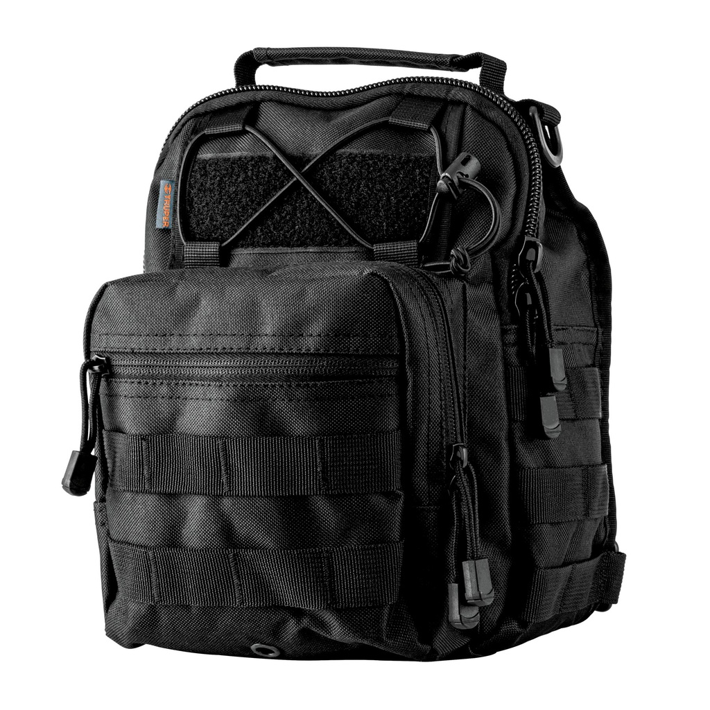 Mochila tactica multiusos negra, Truper
