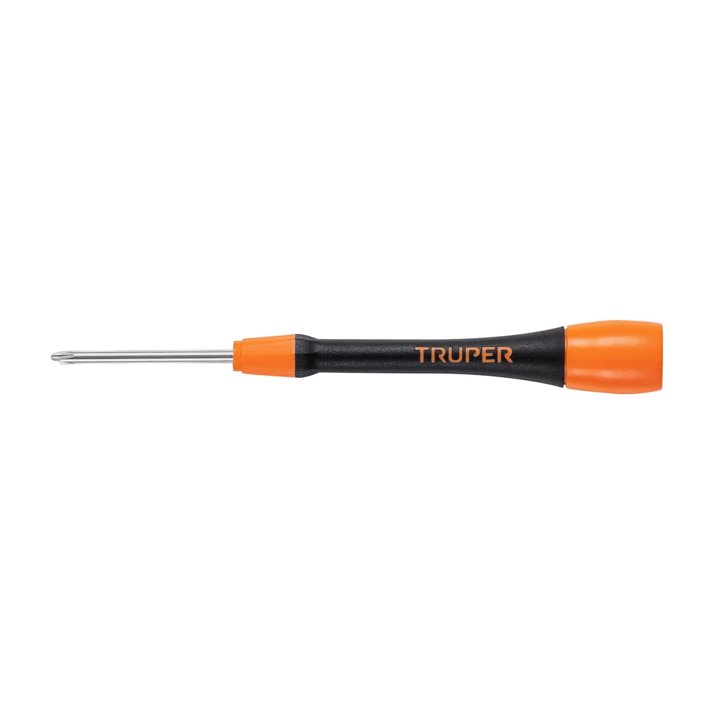 Desarmador de precision de cruz PH1 mango ergonomico, Truper