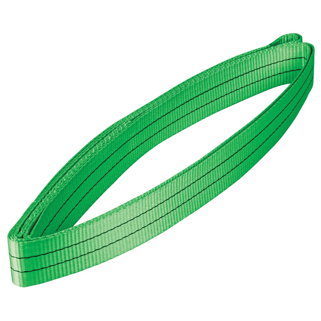 Eslinga de poliester redonda sin fin, 2 T x 2 m, Truper