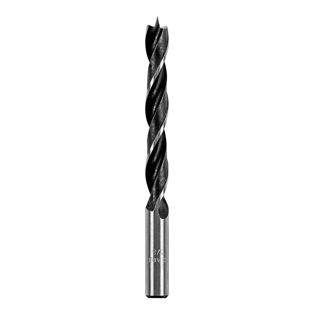 Broca con punta centradora para madera 3/8', Truper