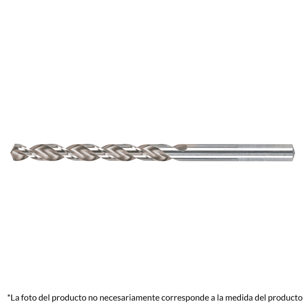 Broca HSS 17/64' Trusilver para metal, Truper