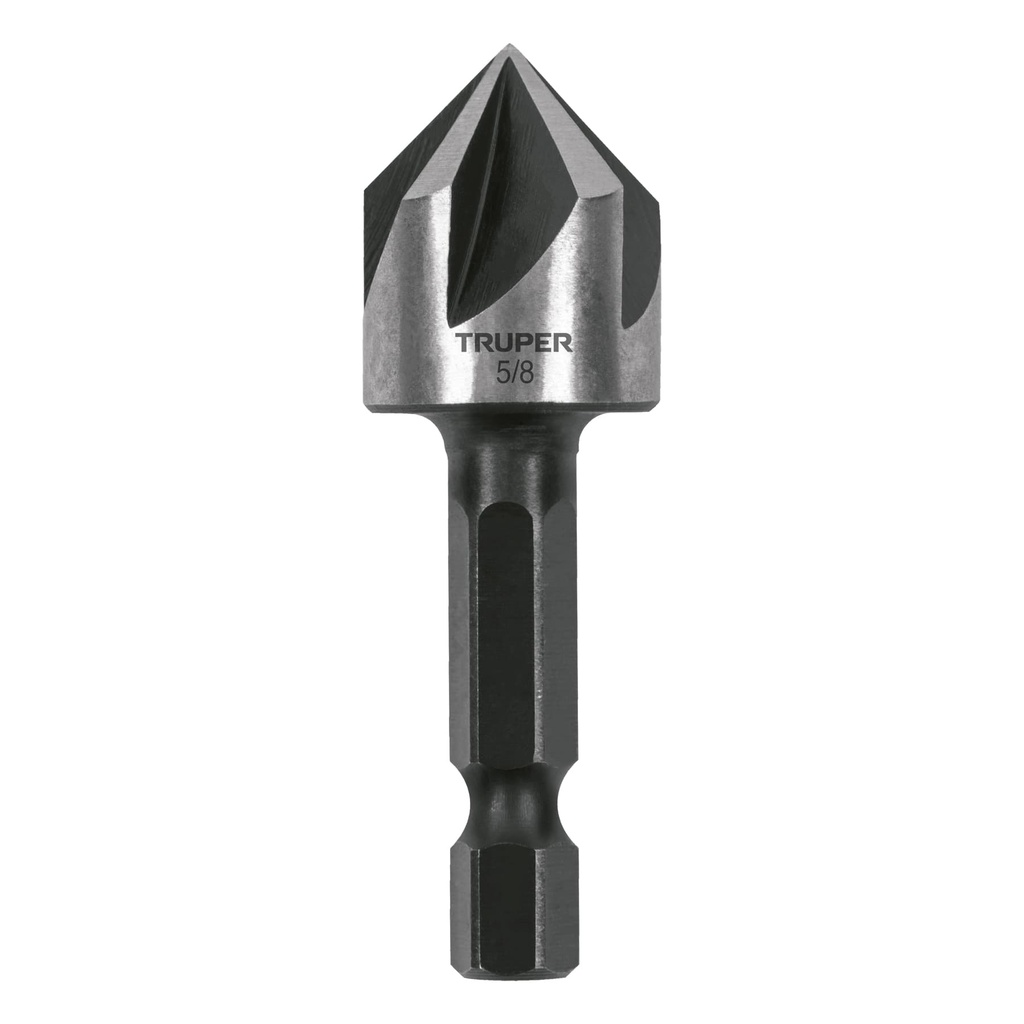 Avellanador HSS cambio rapido 5/8', Truper