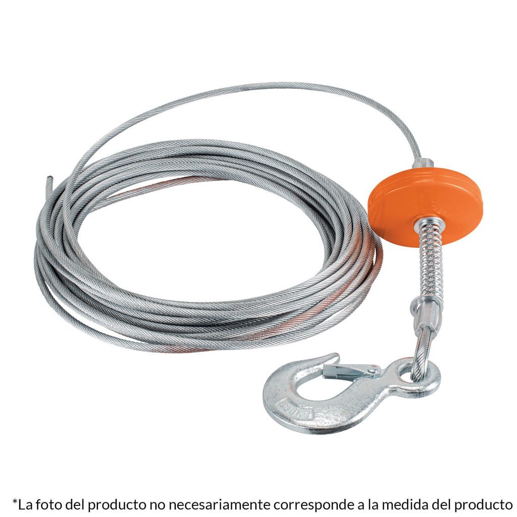 Cable de repuesto para polipasto electrico POLE-800, Truper