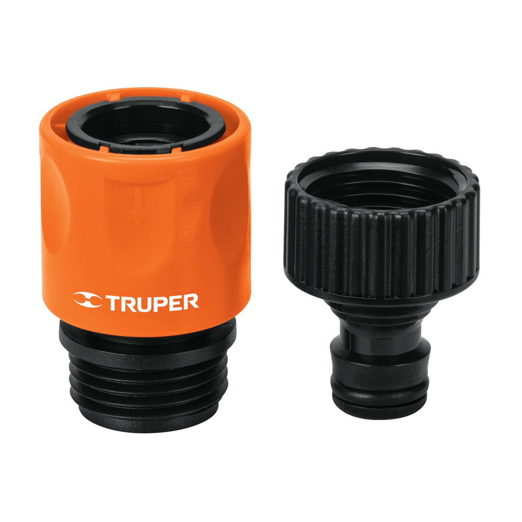 Conector 3/4' rapido de ABS grifo-manguera sistema click