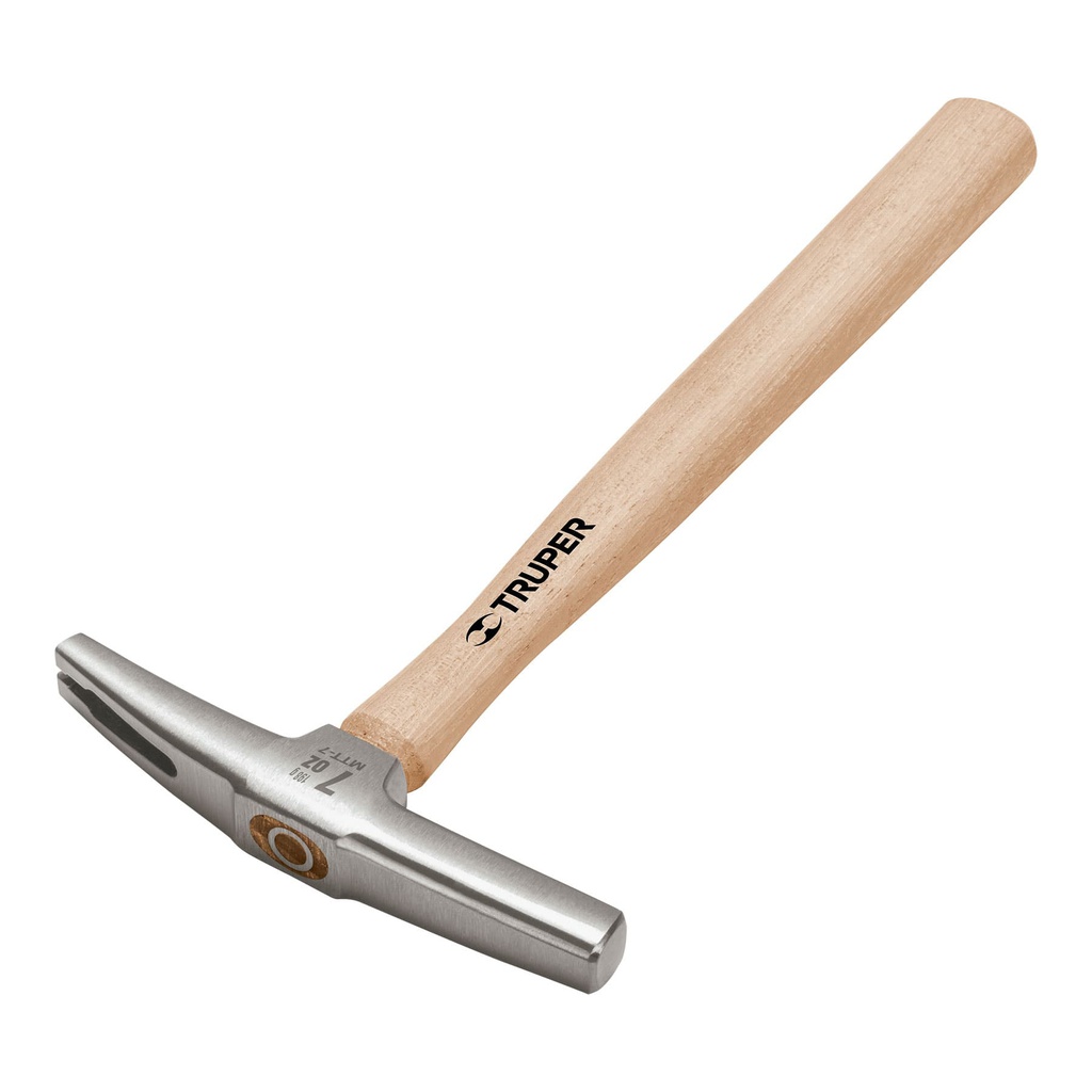 Martillo 7 oz tapicero, mango 12', Truper