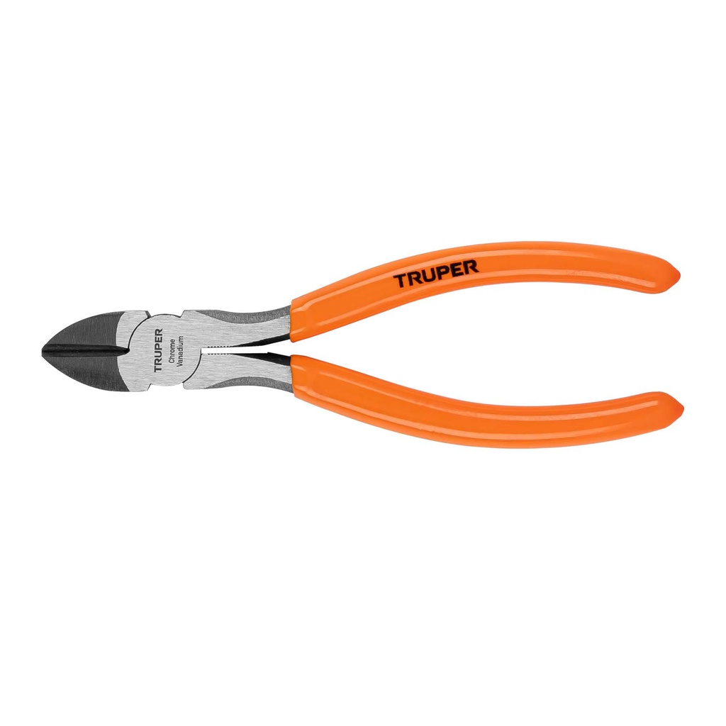 Pinza de corte diagonal 6' mango de PVC, Truper