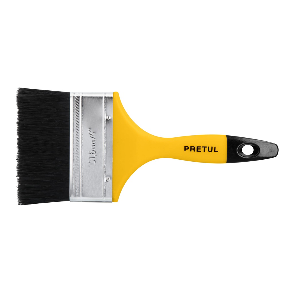 Brocha uso general de 4' con mango de plastico, Pretul