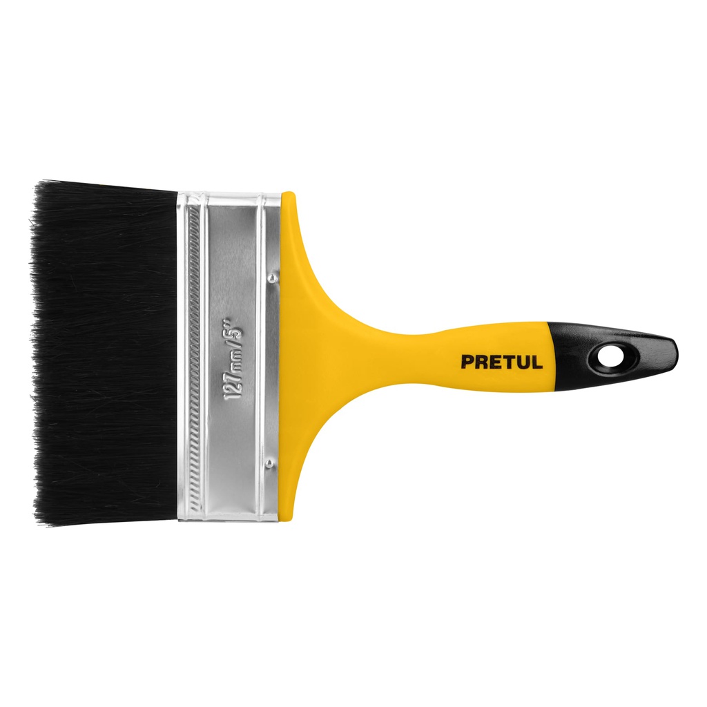 Brocha uso general de 5' con mango de plastico, Pretul