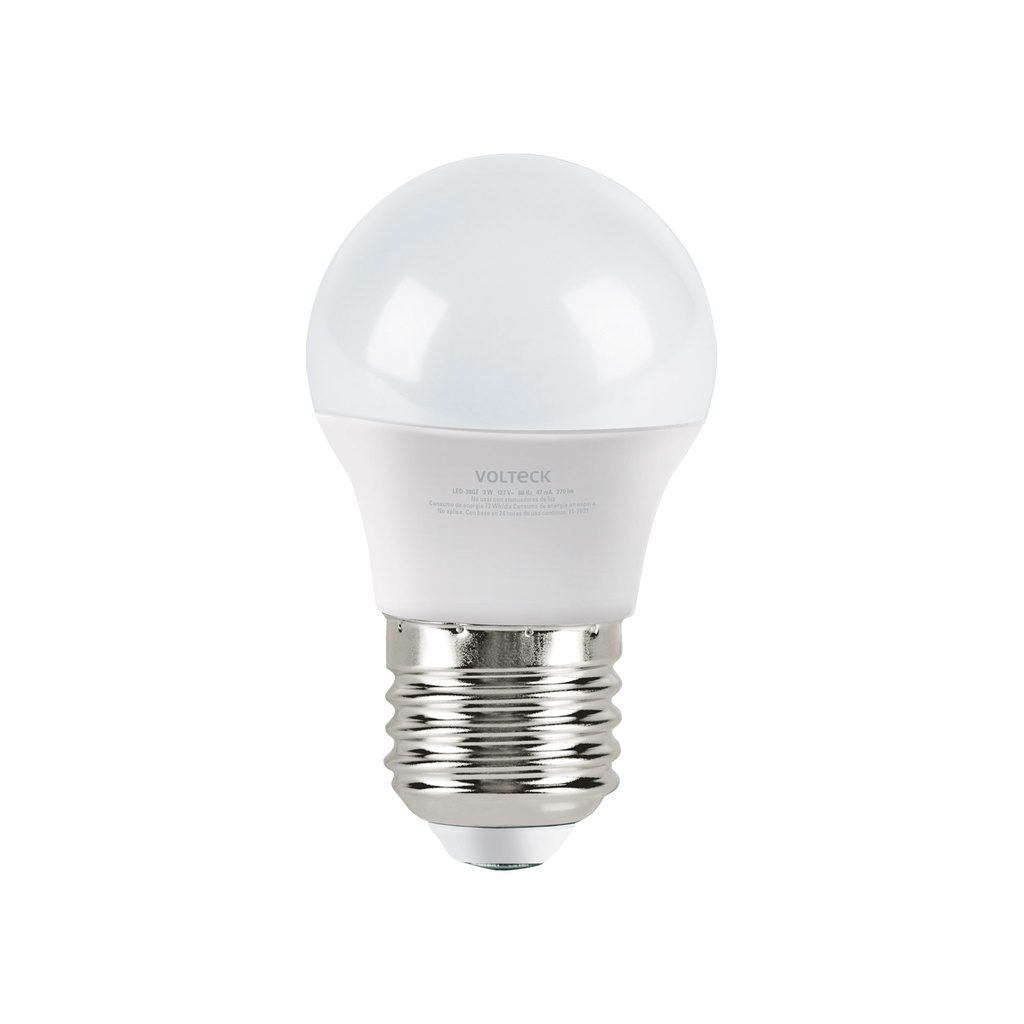 Lampara LED A19 6 W (equiv. 40 W), luz calida, caja, Basic