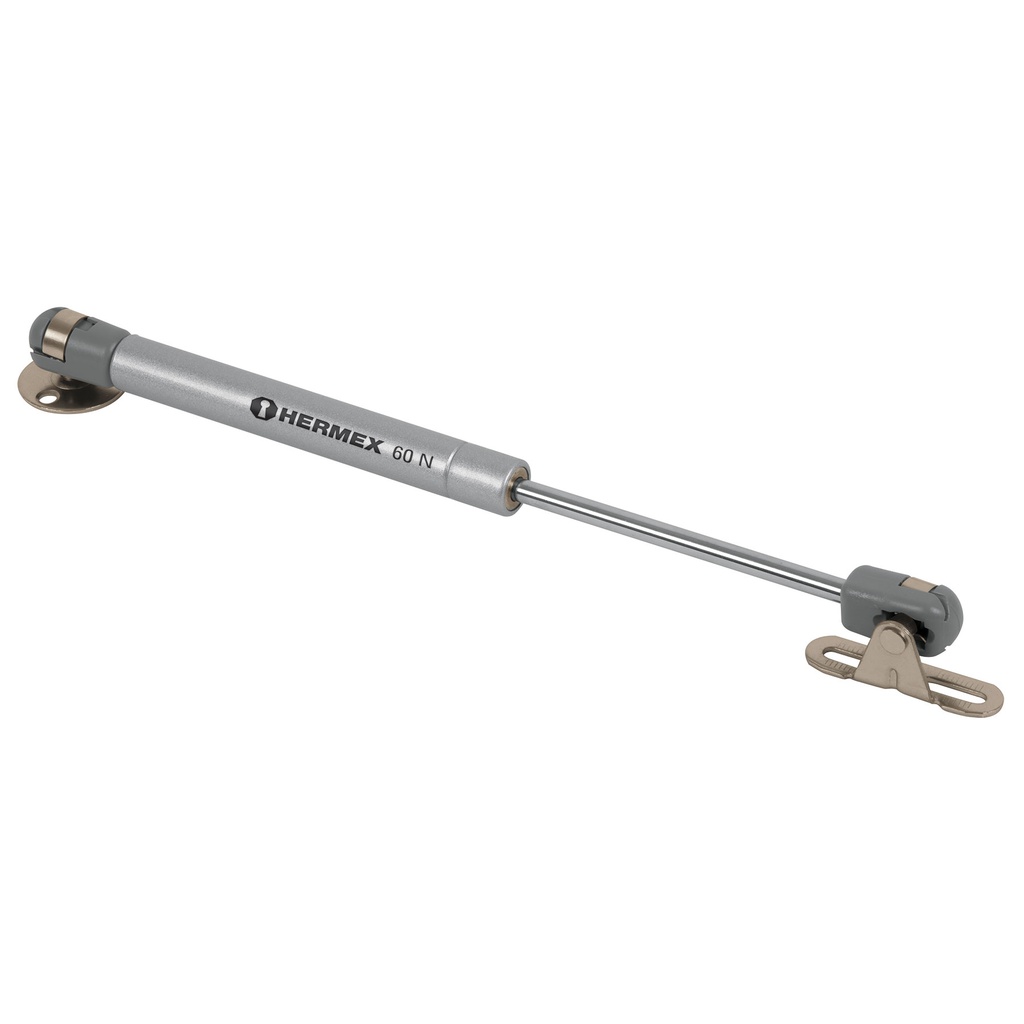 Piston a gas con capacidad de 60 N / 6 kg, Hermex