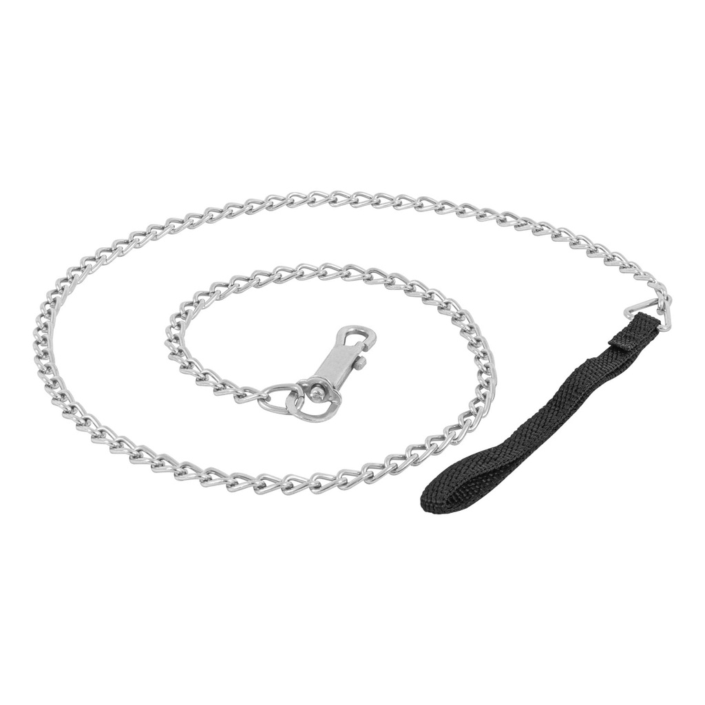 Correa de 1.2 m de paseo para perro, eslabon 2.5 mm, Fiero
