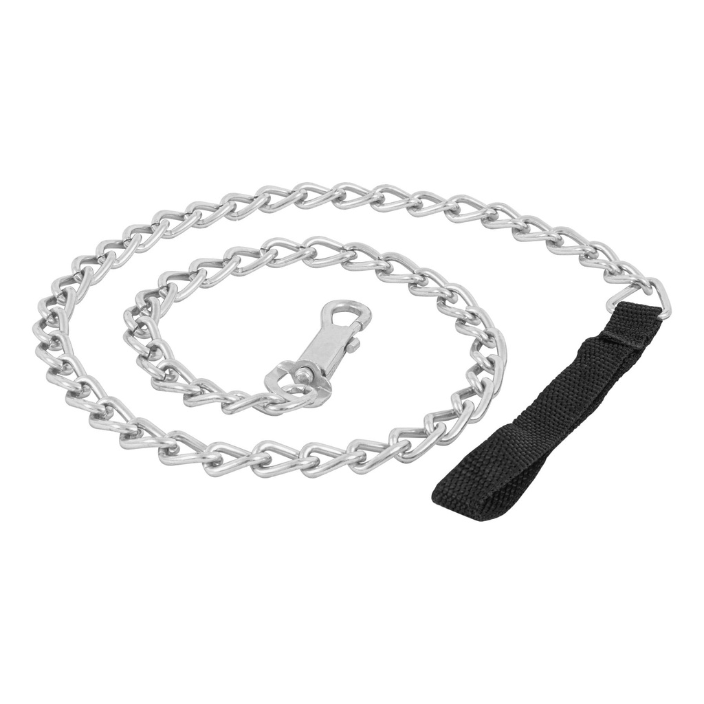Correa de 1.2 m de paseo para perro, eslabon 4.5 mm, Fiero