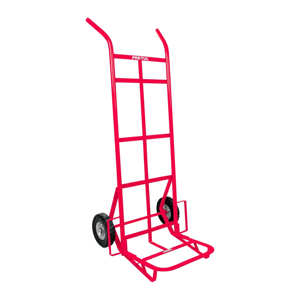 Diablo de carga de 400 kg, ruedas solidas, doble balero