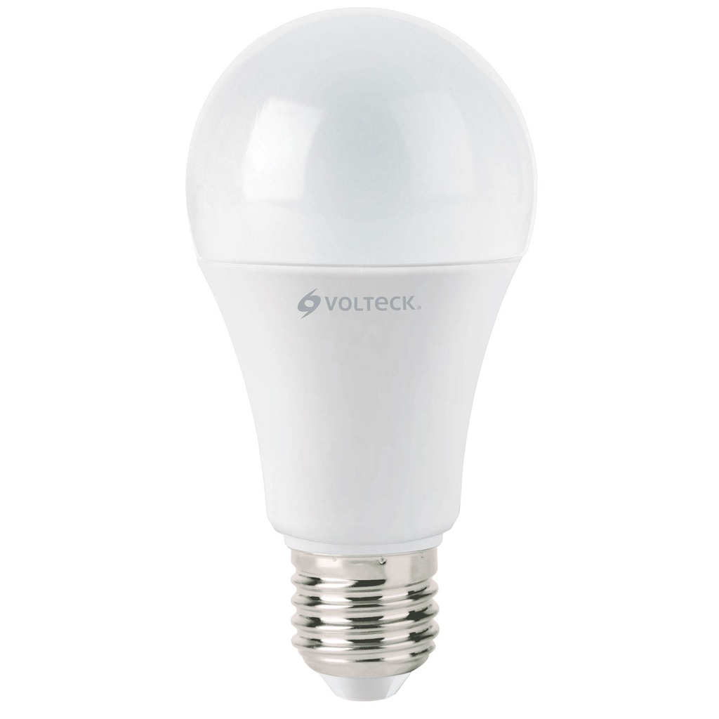 Lampara LED A19 14 W (equiv. 100 W) luz calida, caja Volteck
