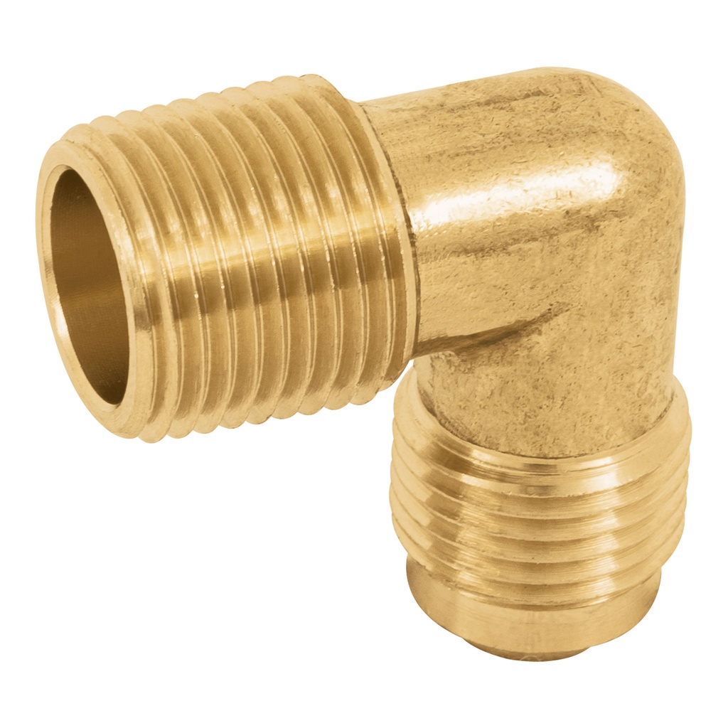 Codo terminal a 90° de laton 3/8 x 3/8', Foset
