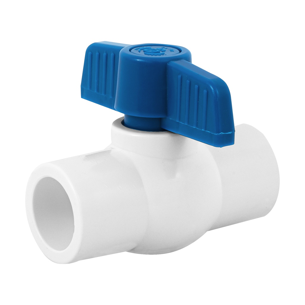 Valvula de esfera de PVC 1/2'para cementar, Foset