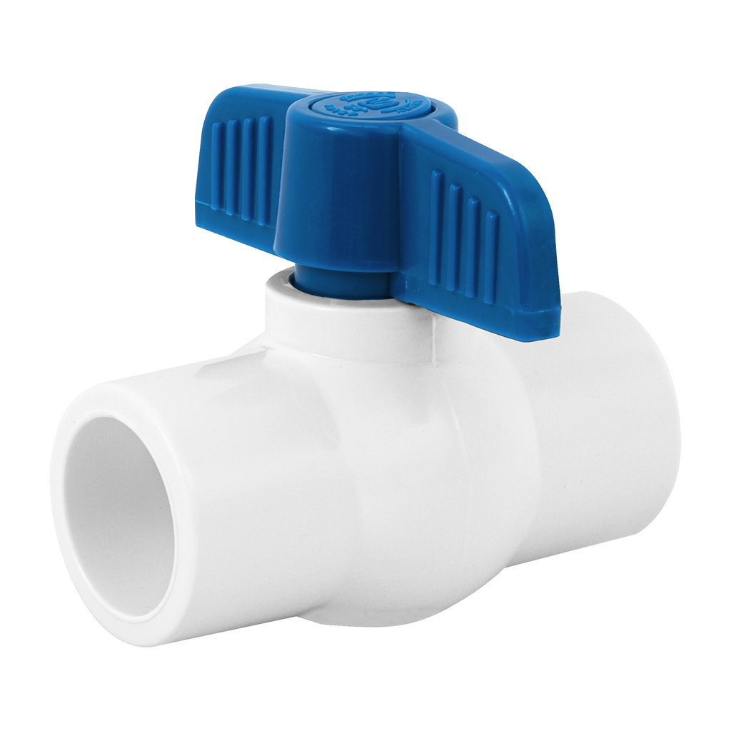 Valvula de esfera de PVC 3/4' para cementar, Foset