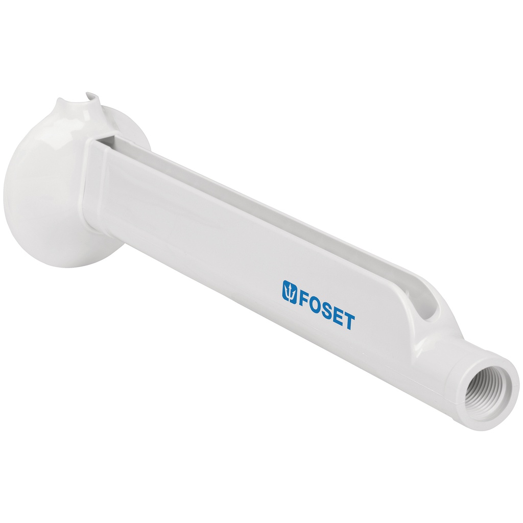 Brazo plastico para regadera electrica REGEL-4 y 6, Foset