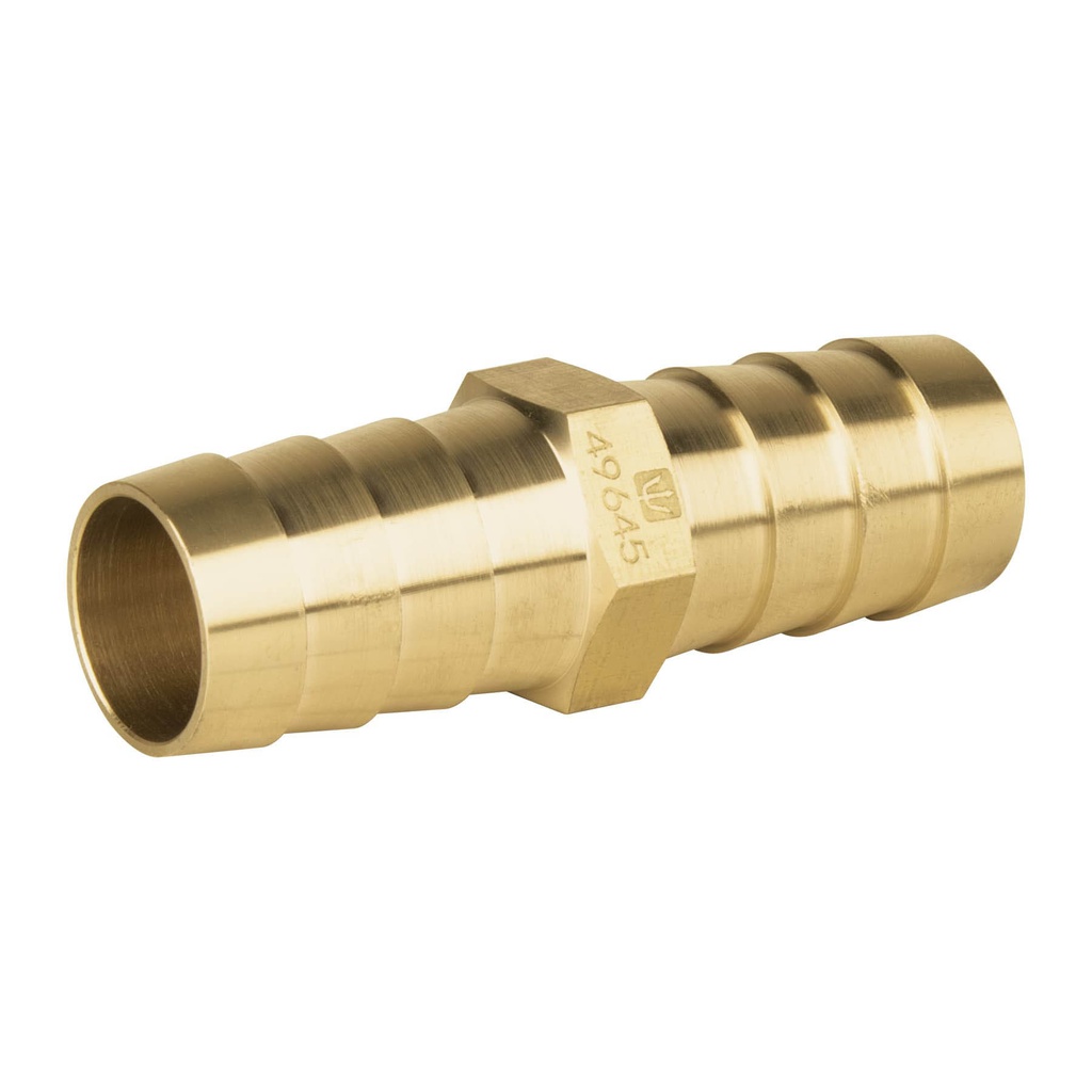 Cople insercion de laton 3/4' para poliducto negro, Foset