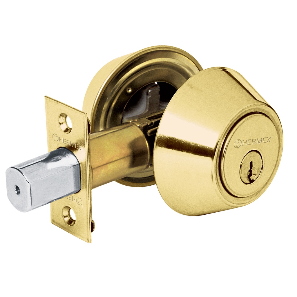 Cerrojo llave-llave laton brillante,llave tradicional,Hermex