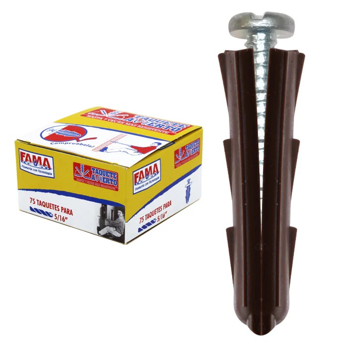 Cajita Con   50 Taquetes Avierto 3/8"  (9493)