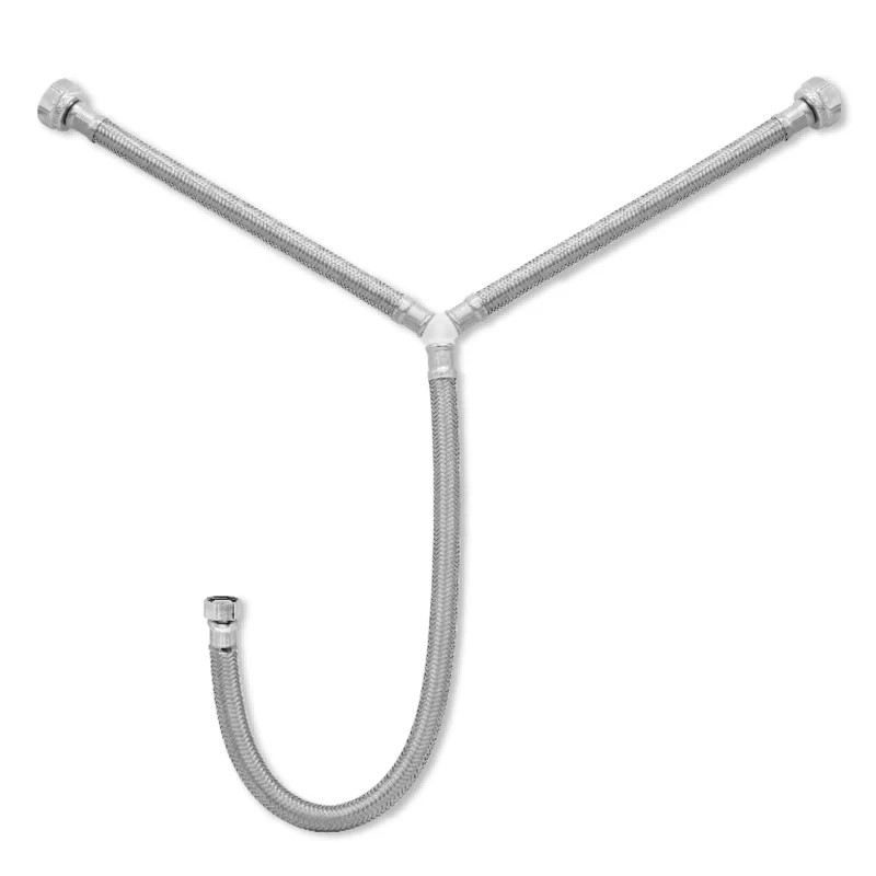 FamaFlex Premium Para  Agua Potable TEE 1/2" FIP x 1/2" FIP x 1/2" FIP 55cm.-22"  (3580)
