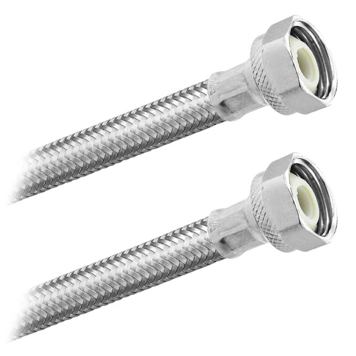 FamaFlex Premium Para  Agua Potable 1/2" FIP x 1/2" FIP x 40cm.-16"  (3501)