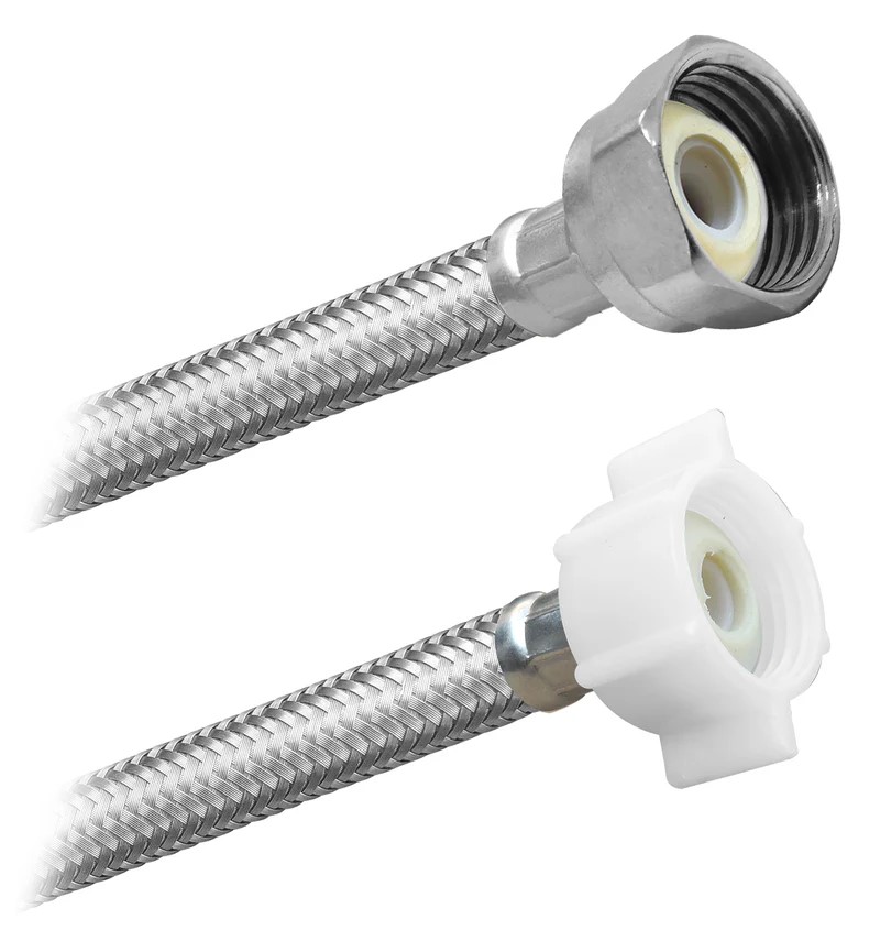 FamaFlex Premium Para  Agua Potable 1/2" FIP x 1/2" AM x 40cm.-16"  (3500)