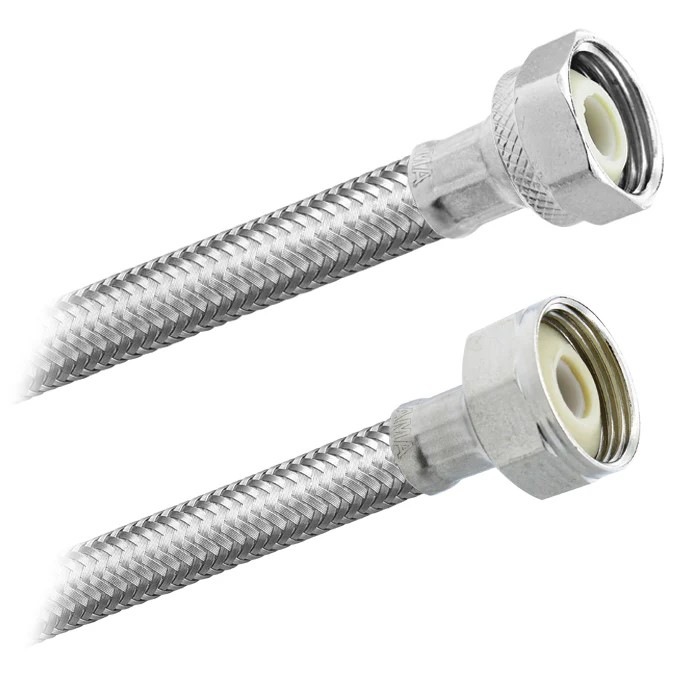 FamaFlex Premium Para Sanitario 1/2" FIP X 7/8" FIP X 40cm.-16"  (3624)