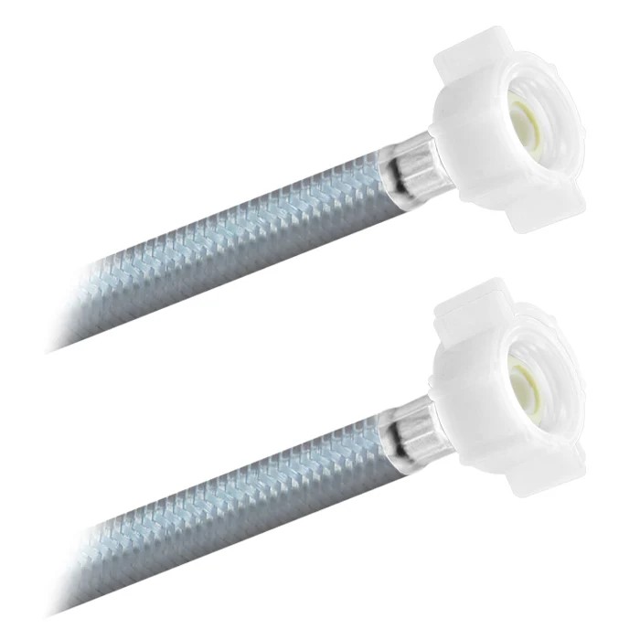 FamaFlex Poliacero Para Agua Potable 1/2" AM x 1/2" AM x 100cm.-40" (3885)