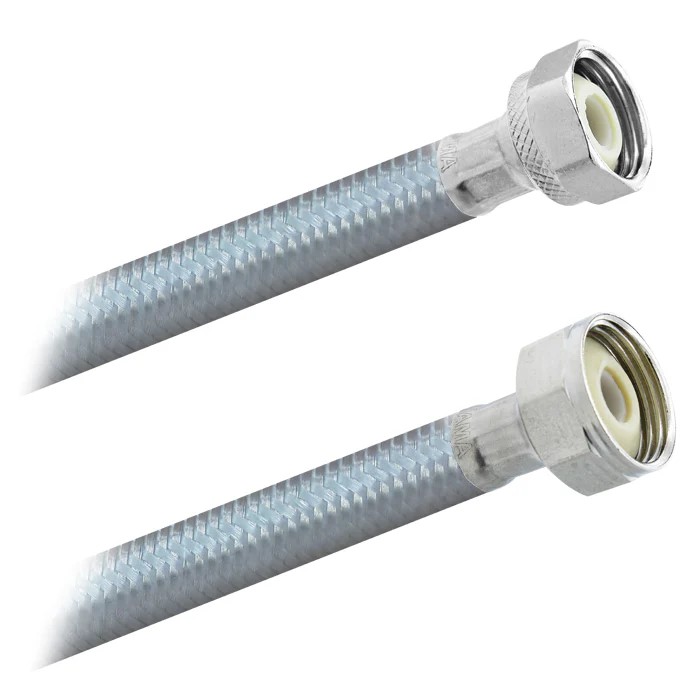 FamaFlex Poliacero Para Boiler Hembra 1/2" FIP x 3/4" FIP x 60cm.-24"  (3997)