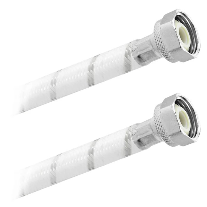 FamaFlex Poli-Acetal Para Agua Potable 1/2" FIP x 1/2" FIP x 200cm.-80"  (3805)