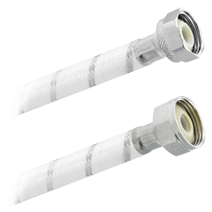 FamaFlex Poli-Acetal Para Sanitario 1/2" FIP x 7/8" FIP x 22cm.- 9"  (3834)