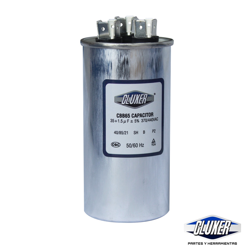 1 Capacitor De Trabajo 35/1.5mf, 440v +-5%, 50/60hz