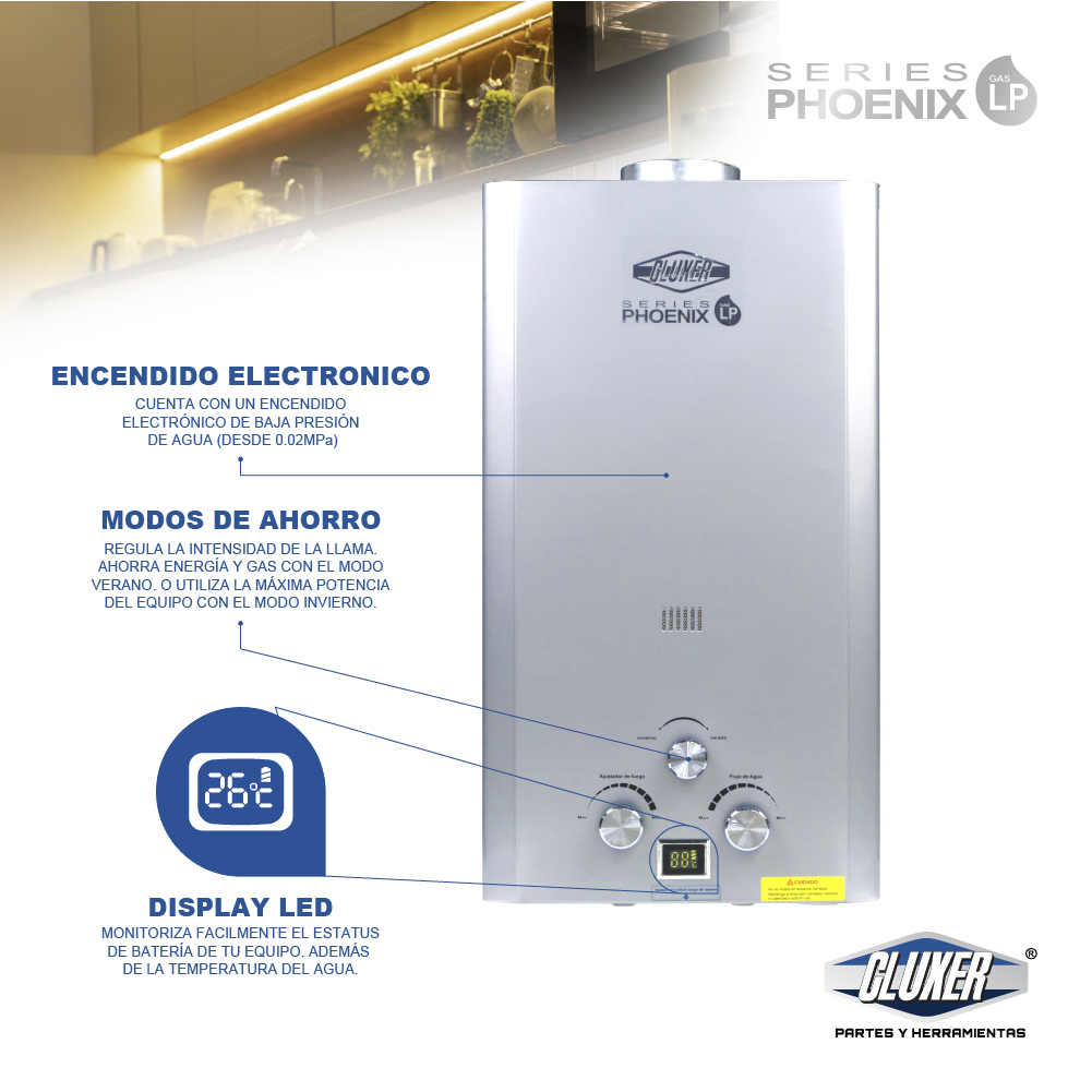GAS NATURAL 16 LITROS POR MINUTO