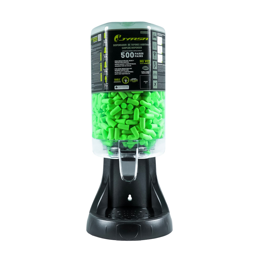 DISPENSADOR CON 500 PARES DE TAPON DB-32 SIN CORDON NRR 32                      