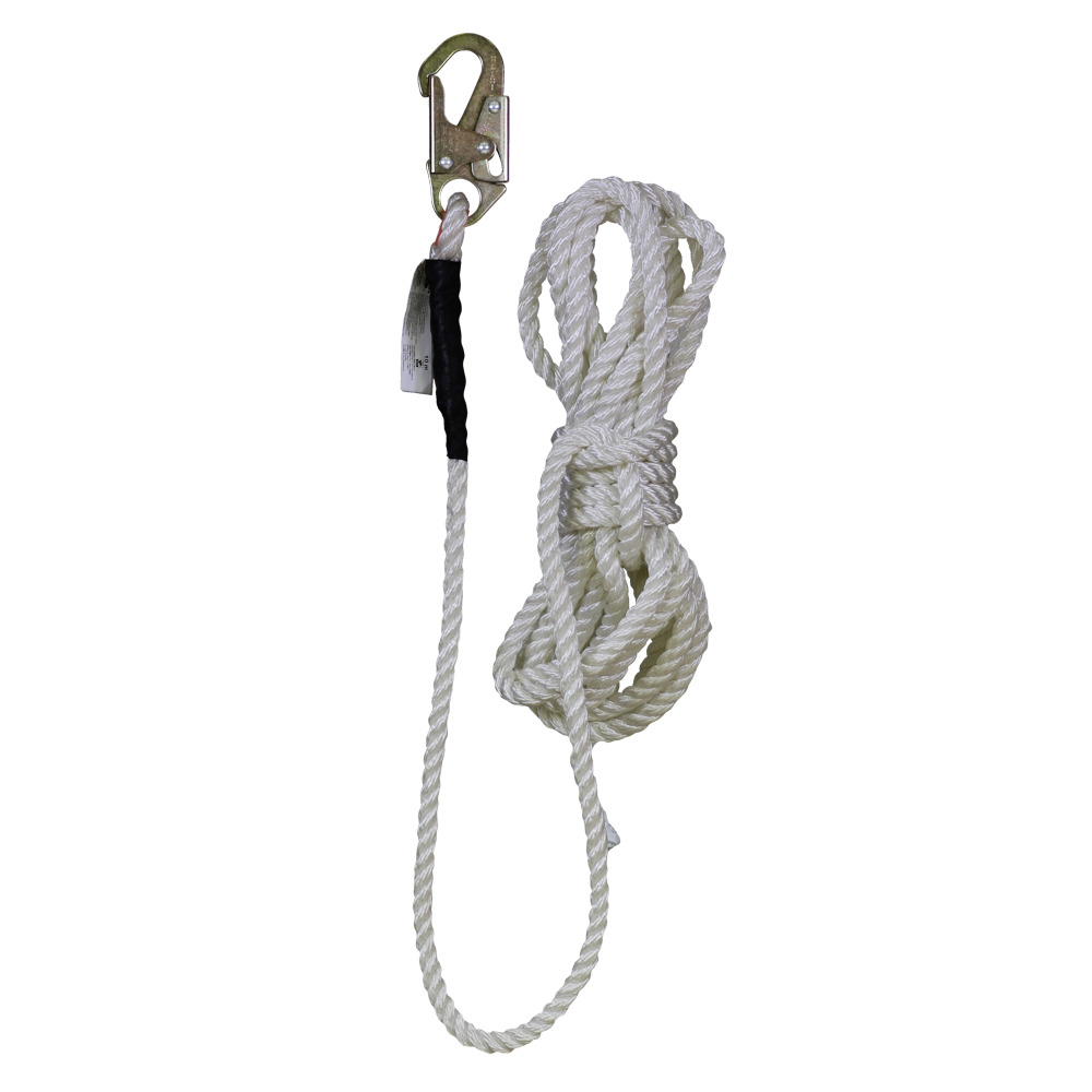 CUERDA DE NYLON DE 20.0 MTS DE 5/8 PULG. CON UN GANCHO