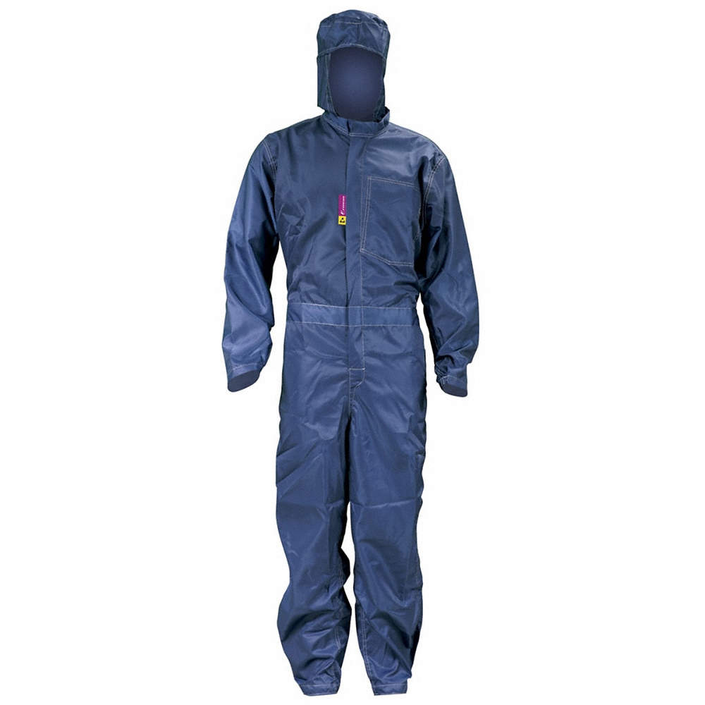 OVEROL ECOFRIENDLY ANTIESTATICO AZUL MARINO, T-MD.