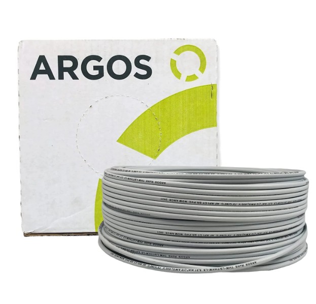 CABLE RoHS THW-LS/THHW-LS 8 BLANCO ARGOS 100 MTS