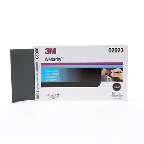 Lija 3M Imper.5.5x9”#1500 2023
