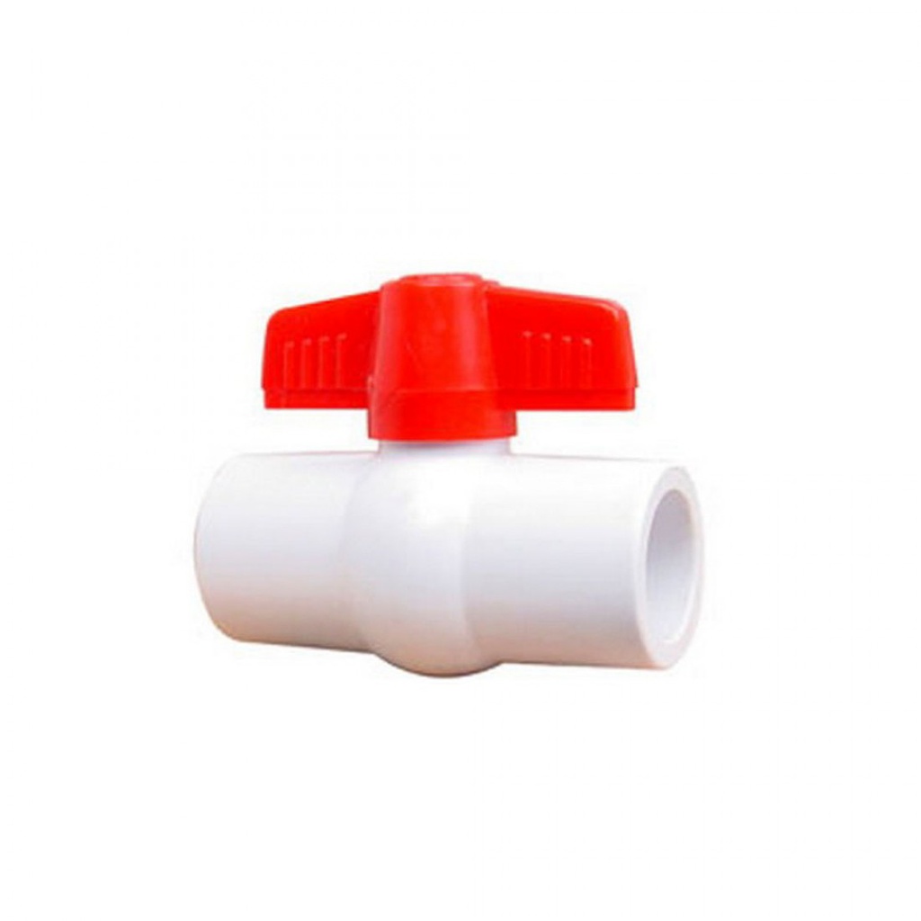 32MM.VALVULA D/ESFERA ROSCAR PVC